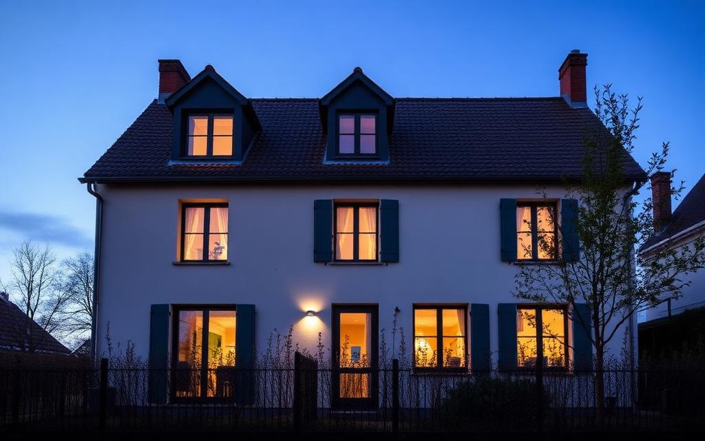 Maison individuelle après une rénovation énergétique d'ampleur